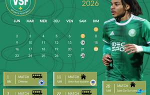 Calendrier février R1 Masculine