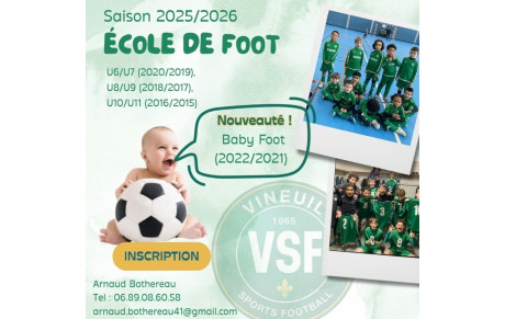 Ecole de Foot et le Baby Foot